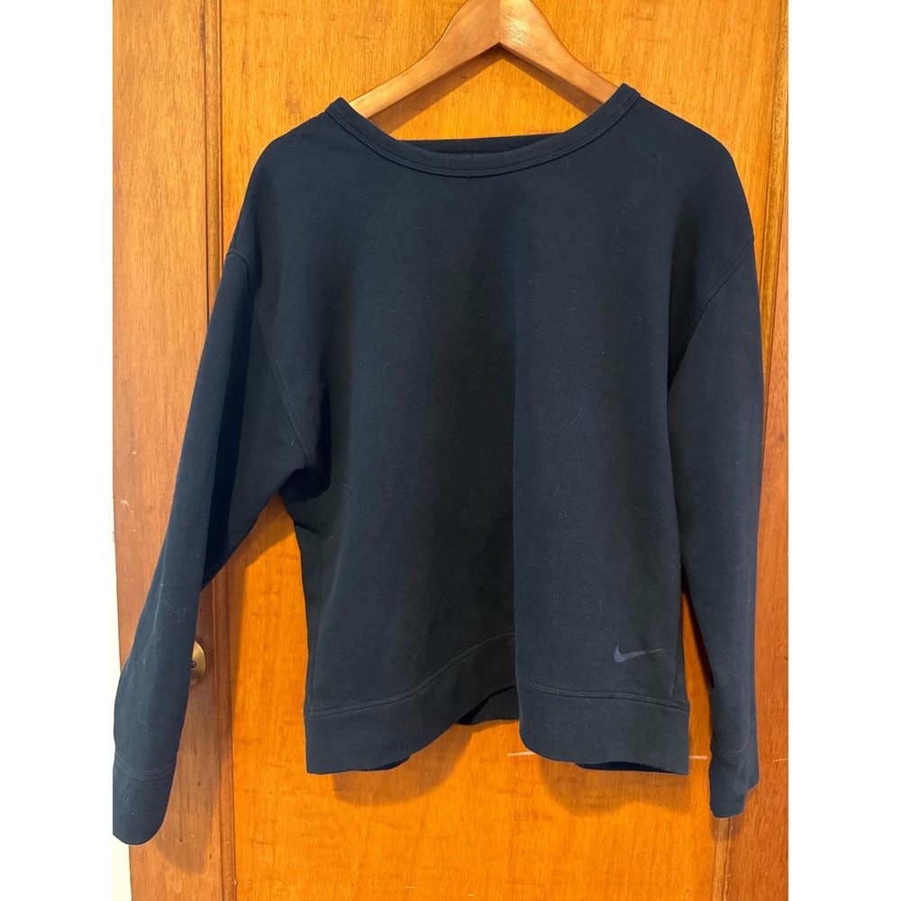 Nike dri-fit sweat-shirt open back Medium black‎